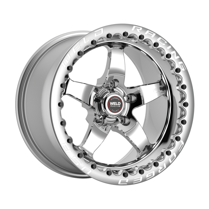 Weld S71 Beadlock 17x11/5x115/5.8 BS/3.18 HB-Polished Center-Polished Shell-Polished SBL Wheel