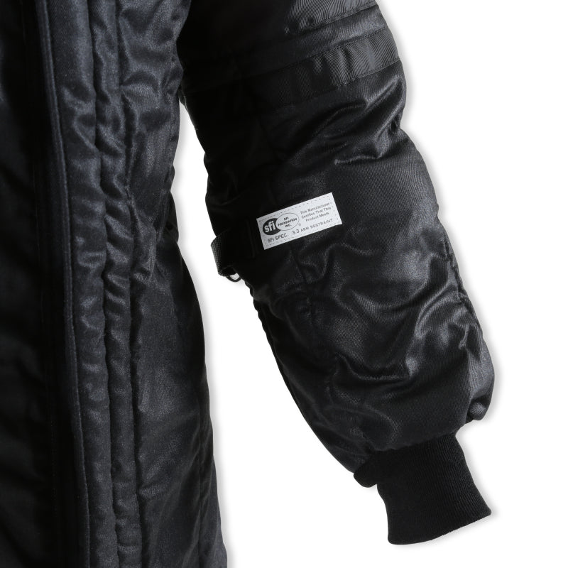 RaceQuip SFI-20 Jacket Black Large