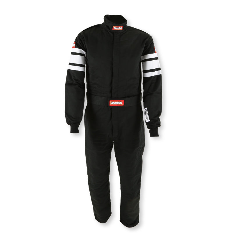 RaceQuip Black SFI-5 Suit - Medium