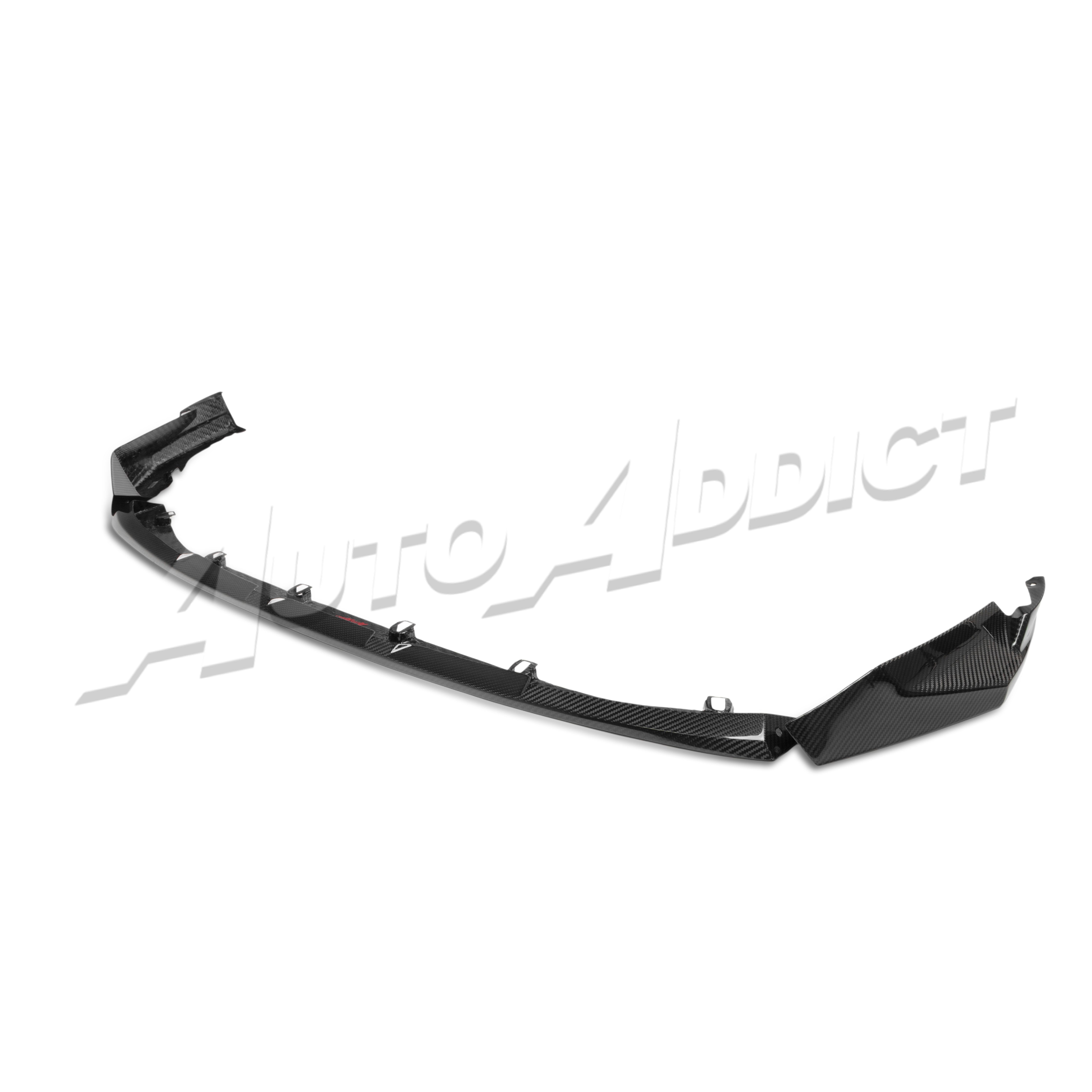 2021-2026 BMW G80 M3 G82 M4 Dry Gloss Double Sided Carbon Fiber Lower Chin Splitter 3pcs