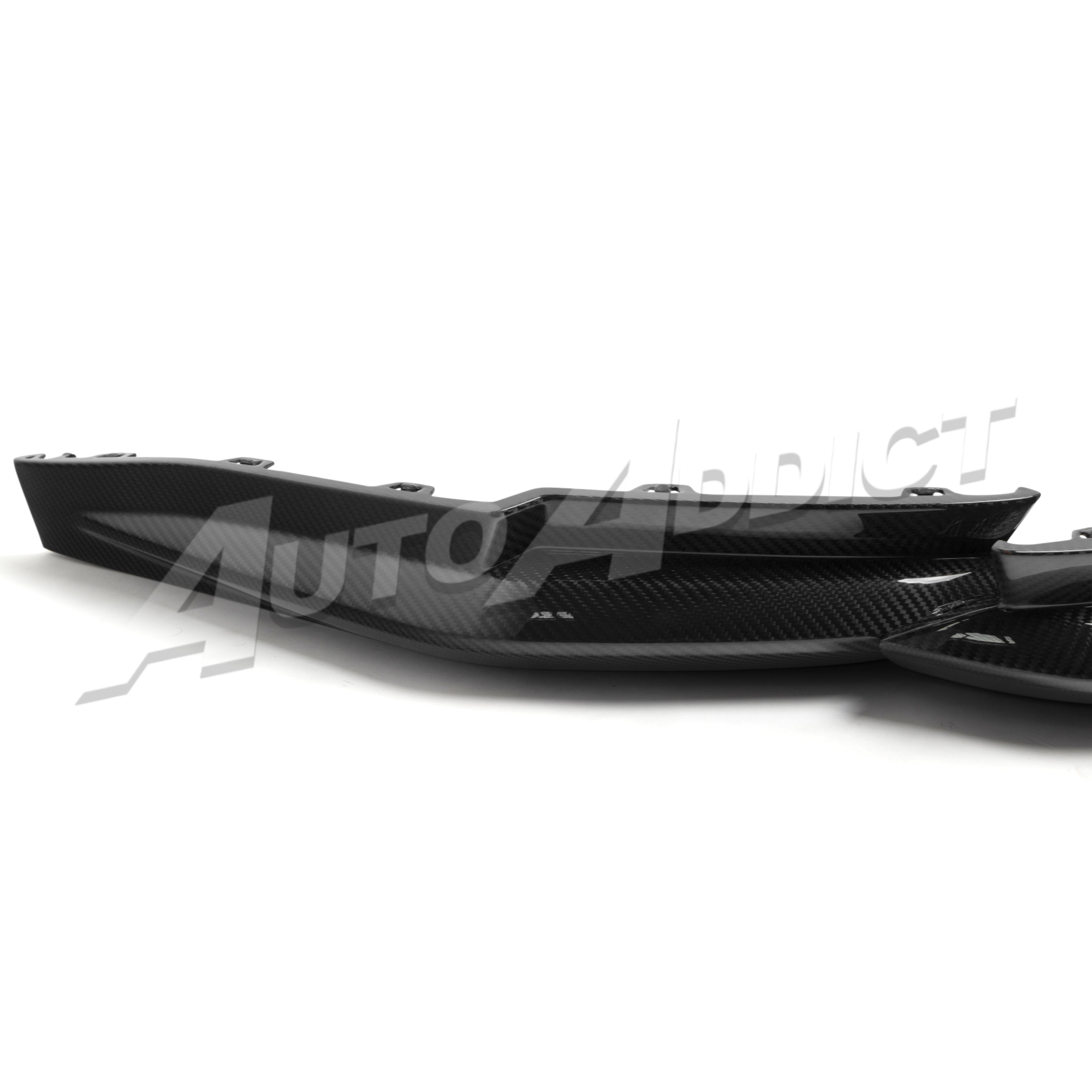 2021-2026 BMW G82 G83 M4 Dry Gloss Double Sided Carbon Fiber Rear Side Diffuser
