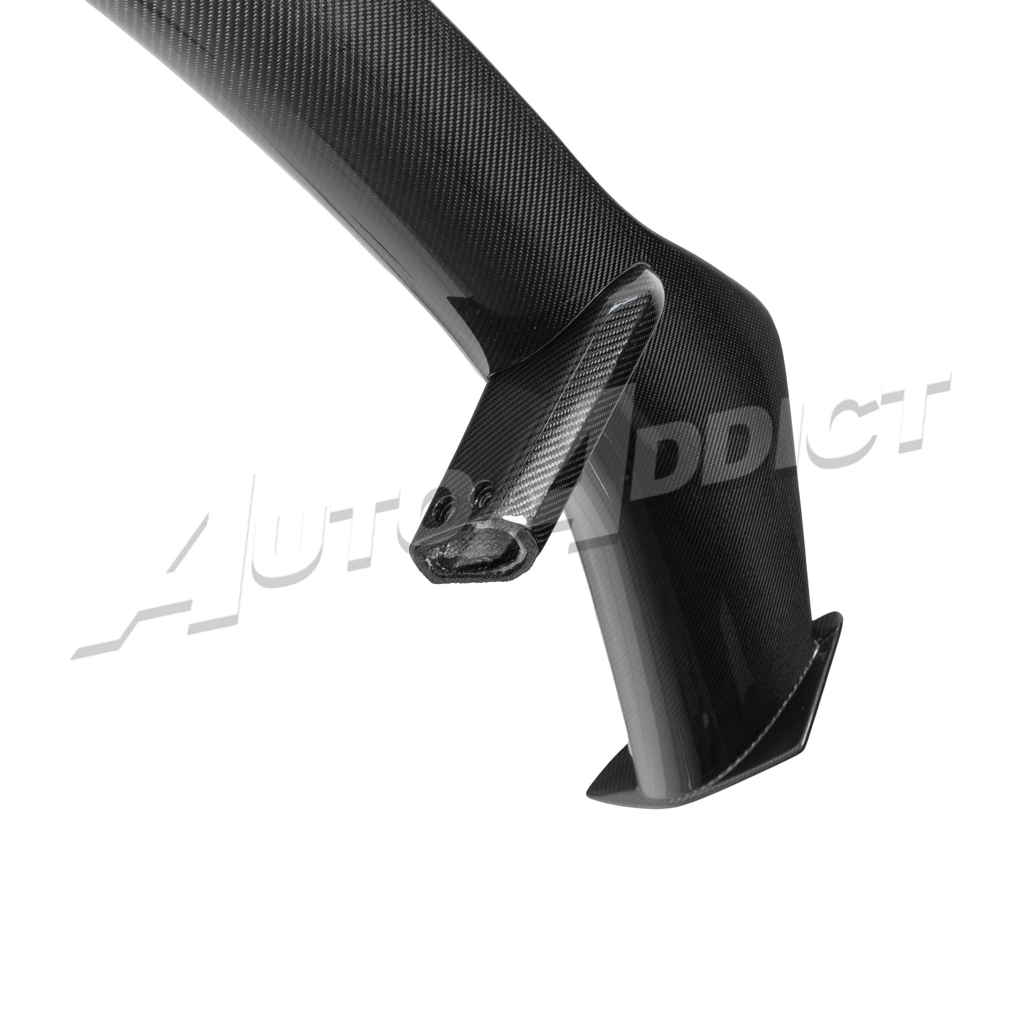 2023-2026 C8 Corvette Z06/E-Ray Z07 Carbon Fiber Rear High Spoiler w/ Integrated Upriser 1pc