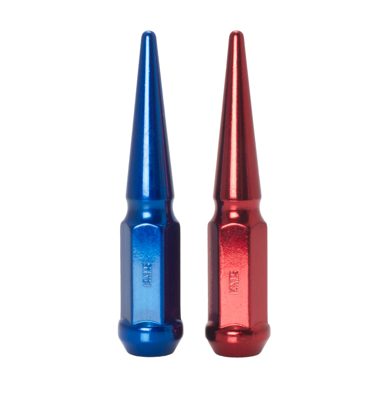 Wheel Mate Spiked Lug Nuts Set of 24 - Red | 14x1.50