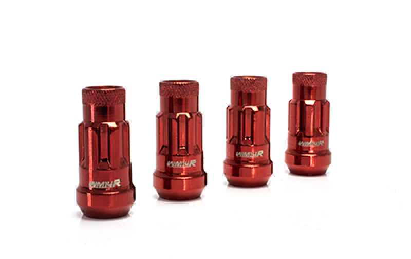 Wheel Mate WM14R Wheel Locks - Red | 14x1.50 | Set of 4