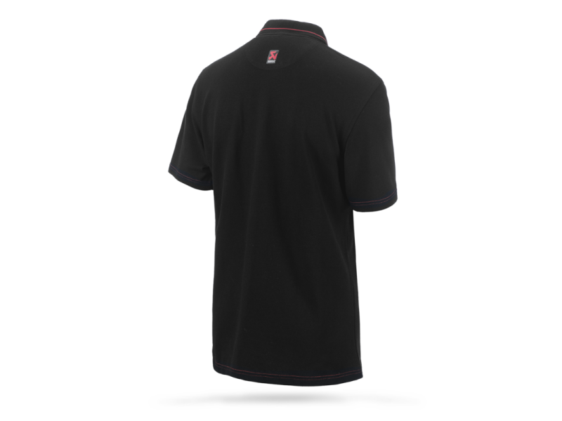 Akrapovic Corpo Polo Black Mens - XS