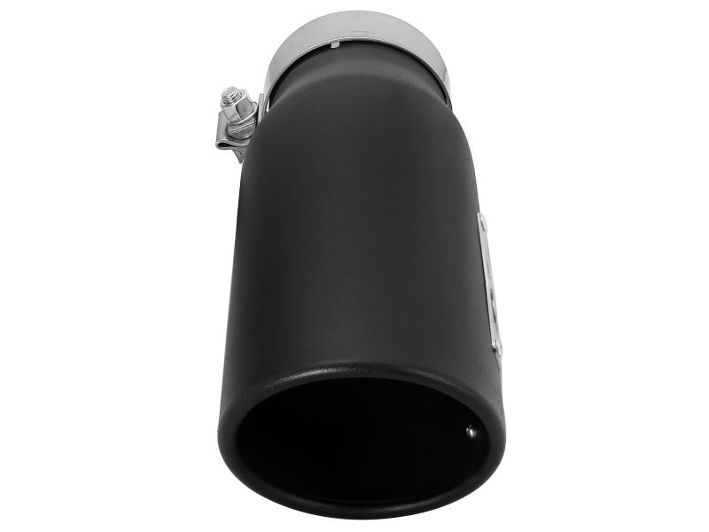 afe MACH Force-Xp Universal Exhaust Tip 3-1/2 IN Inlet x 4-1/2 IN Outlet x 12 IN L