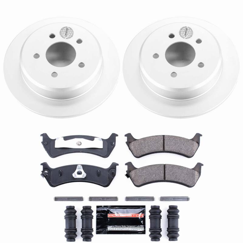 Power Stop 01-02 Ford Explorer Sport Rear Z23 Coated Brake Kit
