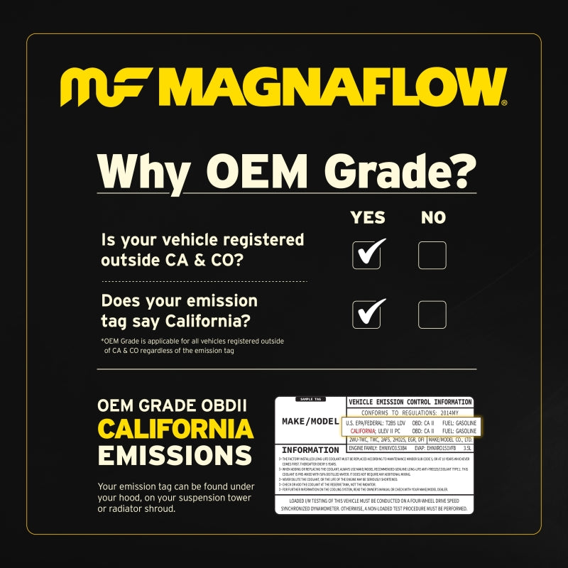 MagnaFlow DF Conv 2020 Chevrolet Corvette Left Closed Couple 6.2L