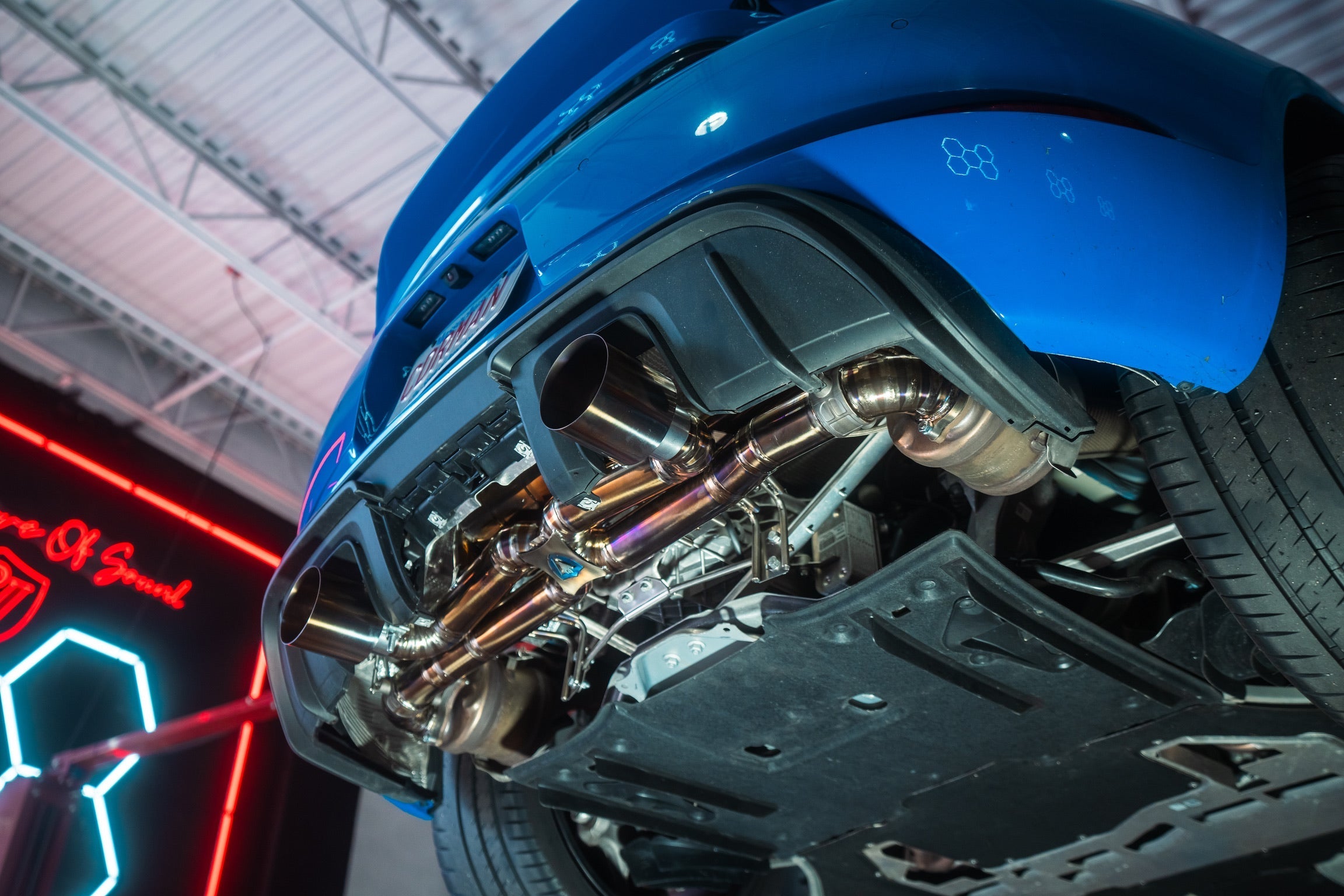 Porsche 718 GT4 / Boxter Spyder Valved Sport Exhaust System