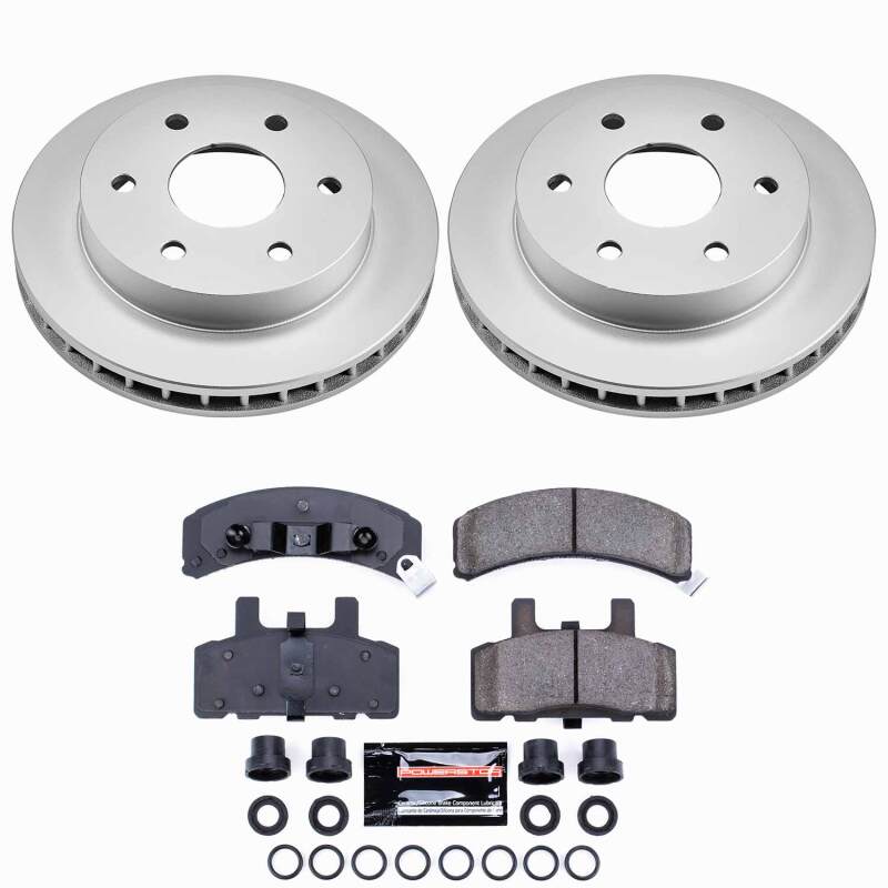 Power Stop 99-00 Cadillac Escalade Front Z23 Coated Brake Kit