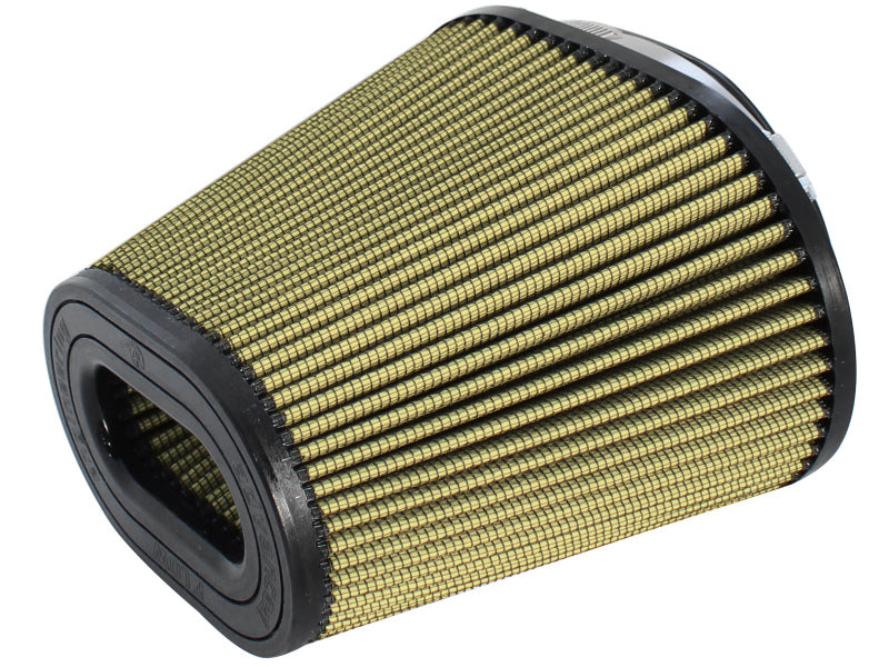 afe Magnum FORCE Intake Rplcmnt Air Filter (5-1/4x7)IN F x (6-3/8x10)IN B x (4-1/2x6-3/4)IN Tx8IN H