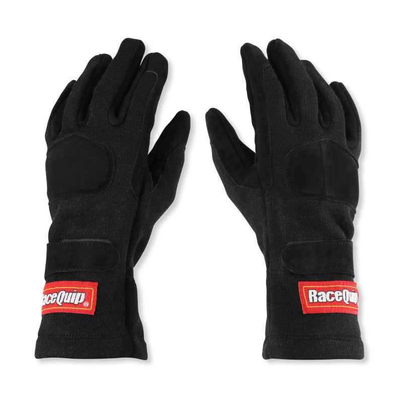 RaceQuip Black 2-Layer SFI-5 Glove - Medium