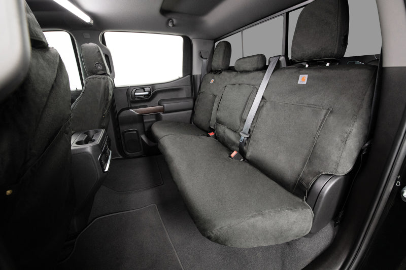 Covercraft  21-25 Ford F150 Carhartt Super Dux SeatSaver Front Row Custom Seat Cover - Gravel