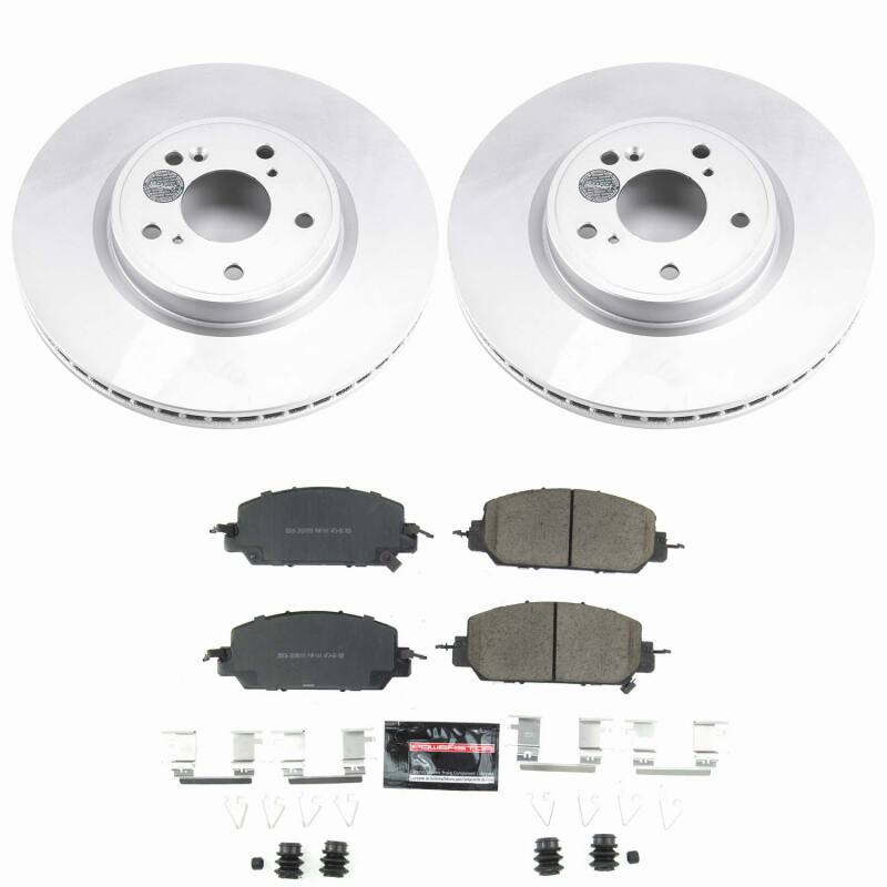 Power Stop 17-25 Honda CR-V Front Z23 Coated Brake Kit
