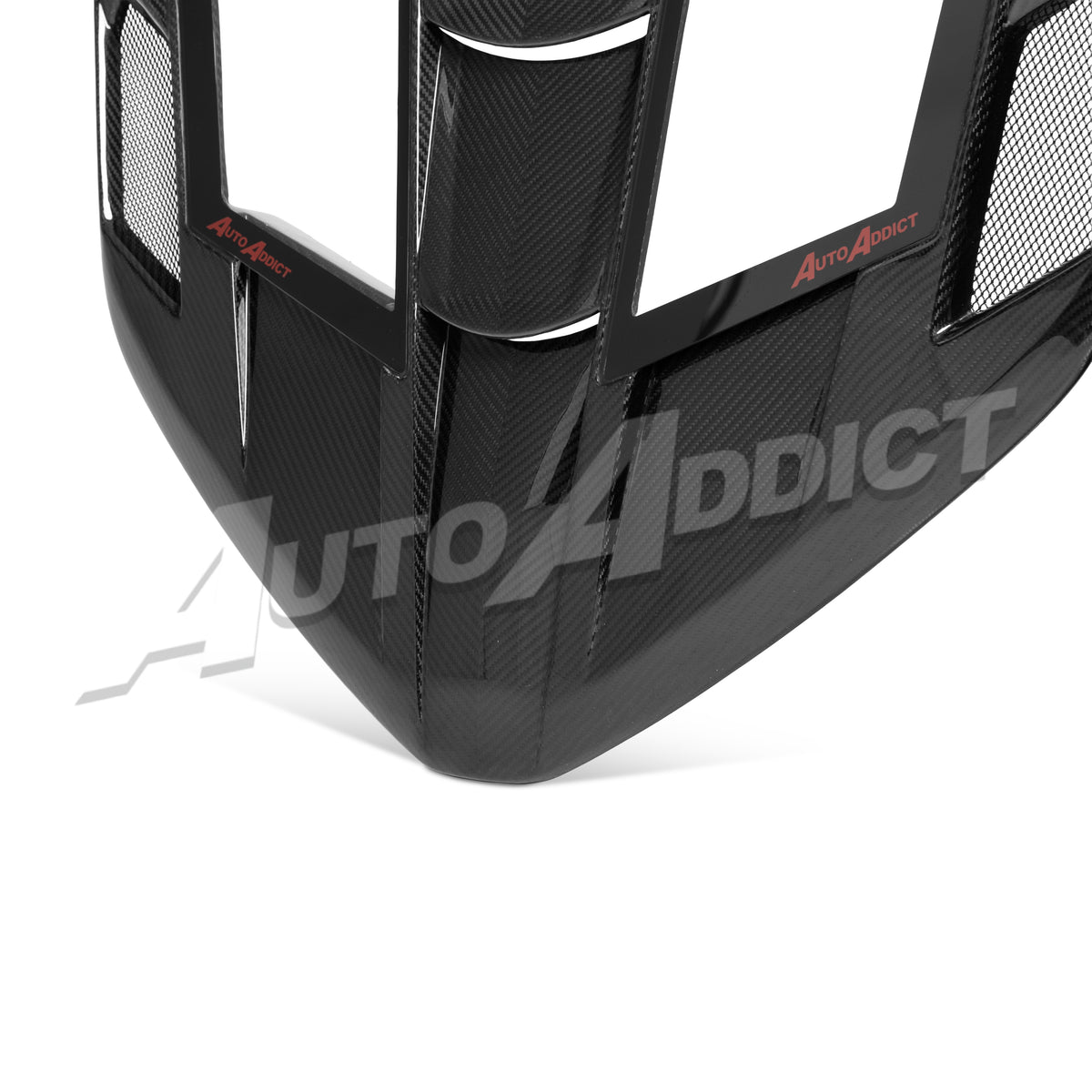 Auto Addict USA Corvette C8 coupe rear split window dry carbon fiber underside finish
