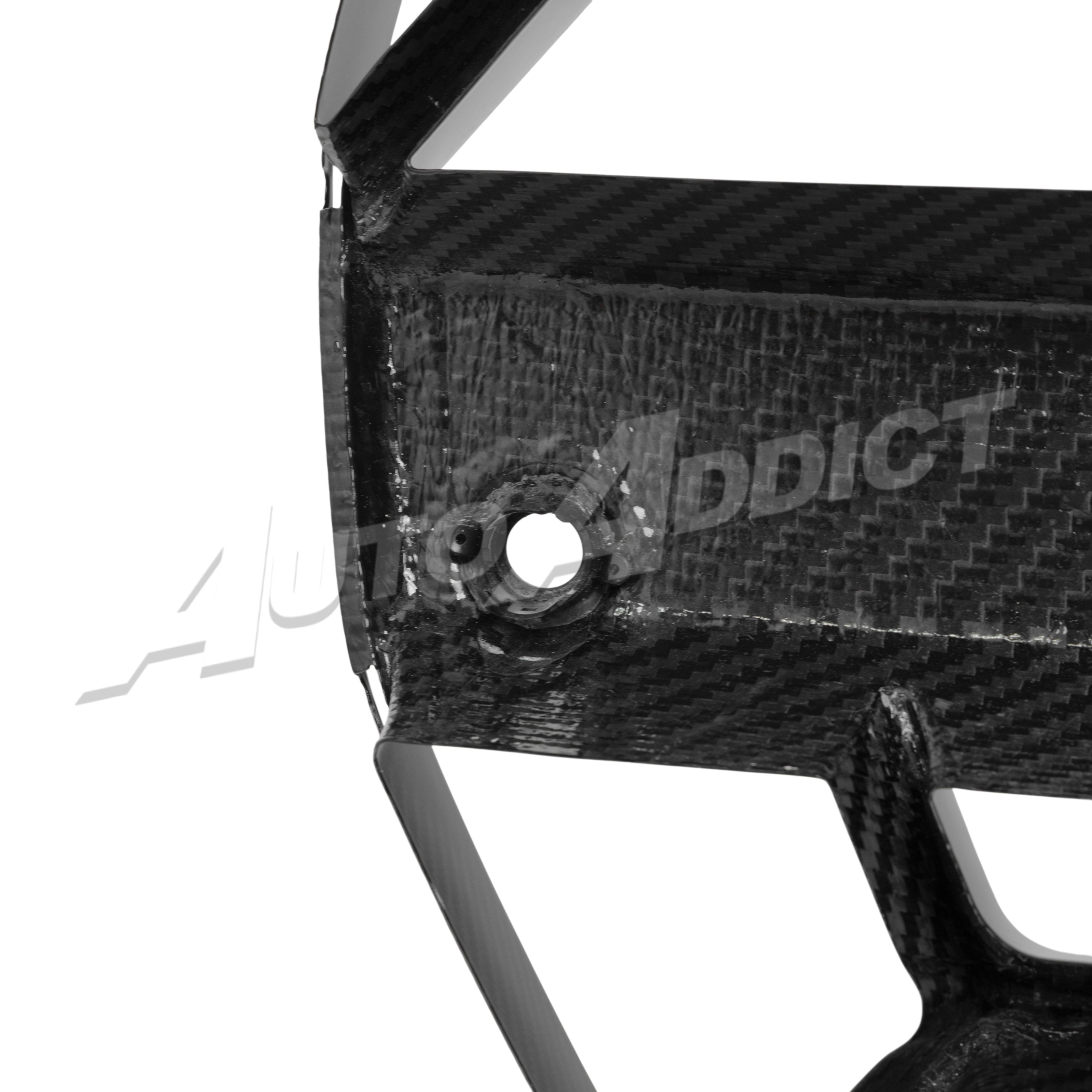 2021-2026 BMW G82 G83 M4 Dry Gloss Double Sided Carbon Fiber Lower Grill without ACC