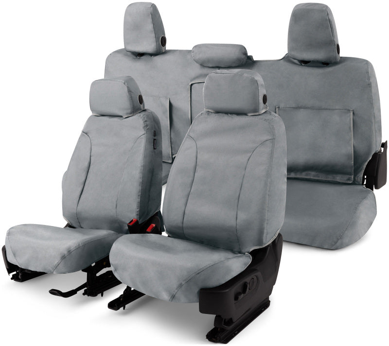 Covercraft 19-24 Ford F-150 Waterproof Polyester SeatSaver Custom Second Row Seat Covers - Grey