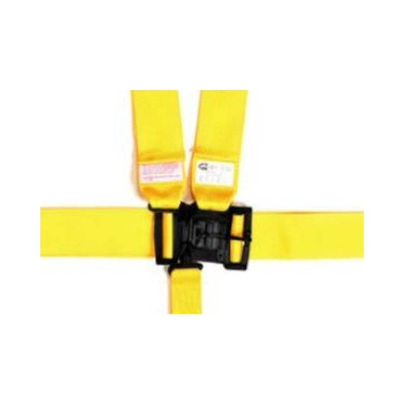 RaceQuip Yellow L & L 5pt Seat Belt