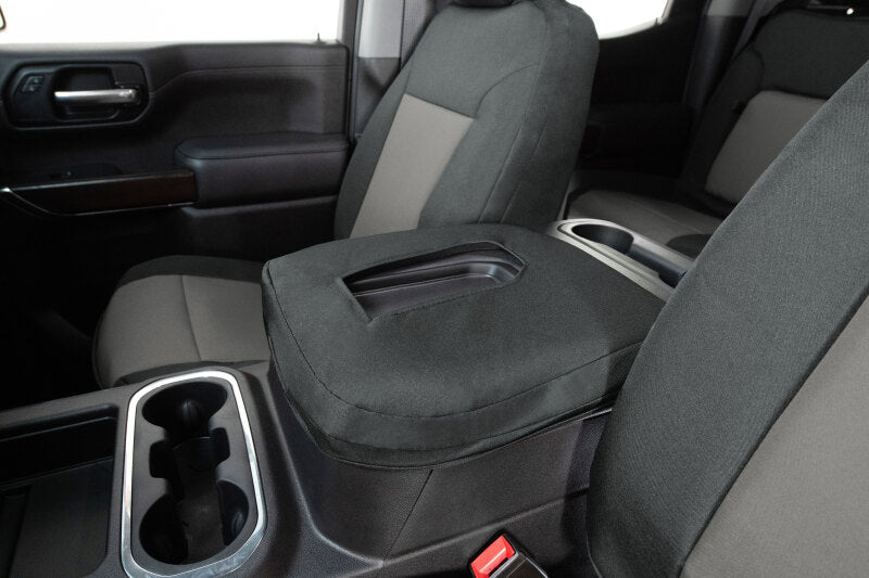 Covercraft 19-24 Chevrolet Silverado Endura PrecisionFitSecond Row Seat Covers - Charcoal/Silver
