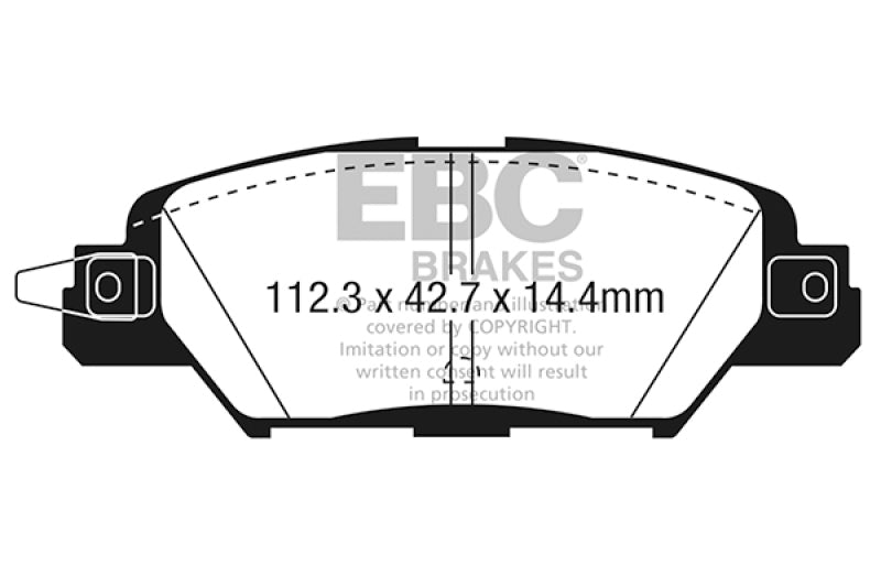 EBC 2016 Mazda CX-5 2.0L Ultimax2 Rear Brake Pads
