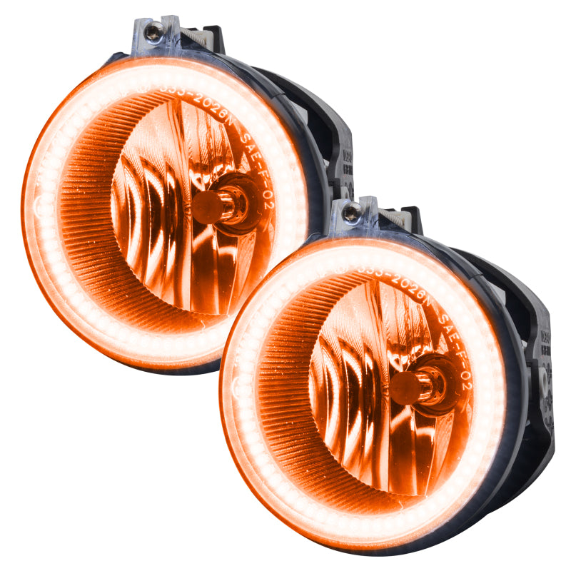 Oracle 13-14 Ford Mustang Shelby/Roush/GT500 LED Fog Light Halo Kit - Amber