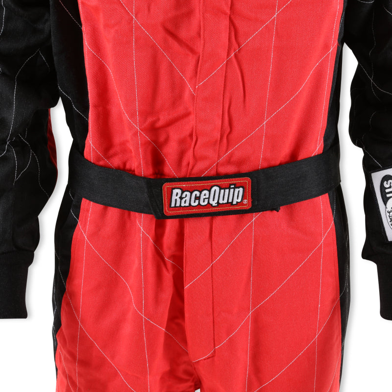 RaceQuip Red Chevron-5 Suit SFI-5 - Medium