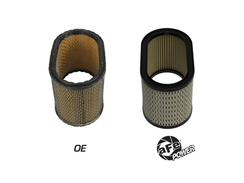 afe Magnum FLOW Round Racing Air Filter Fits Weber IDA 48 Carburetors (6 IN Height)