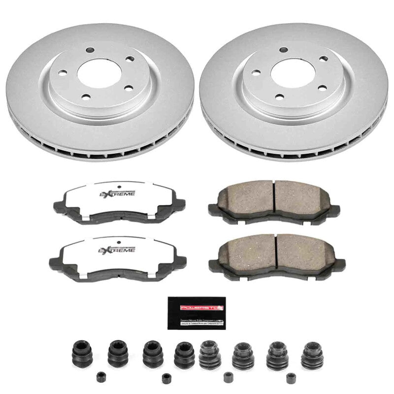 Power Stop 11-14 Chrysler 200 Front Z26 Coated Brake Kit