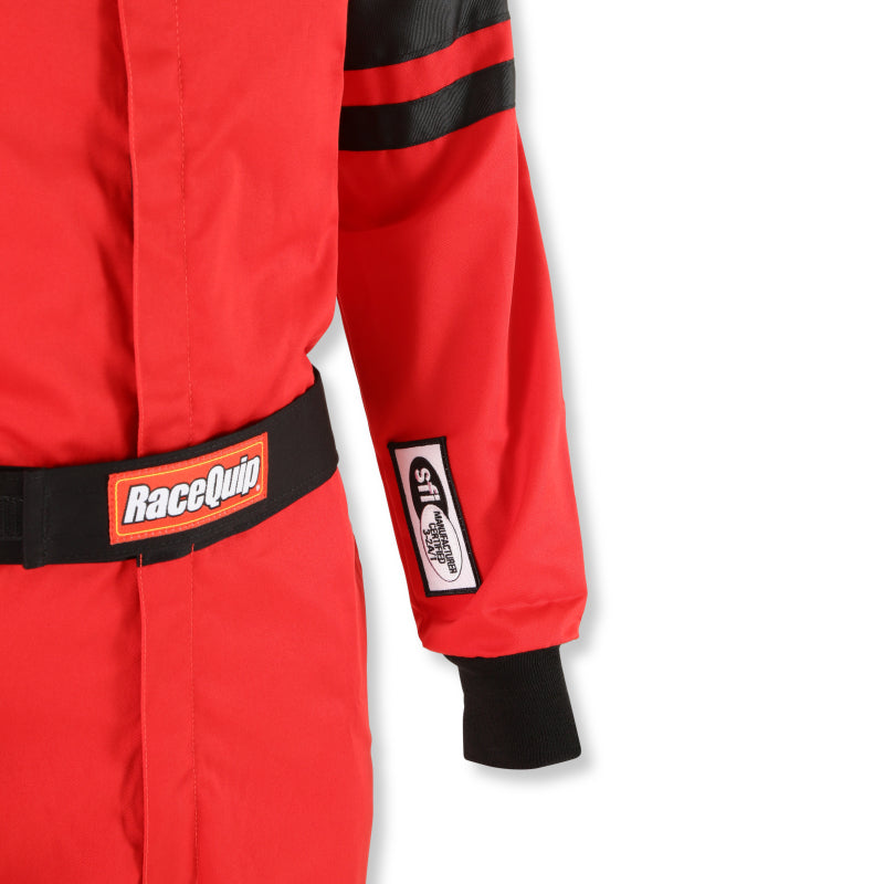 RaceQuip Red SFI-1 1-L Suit - Small