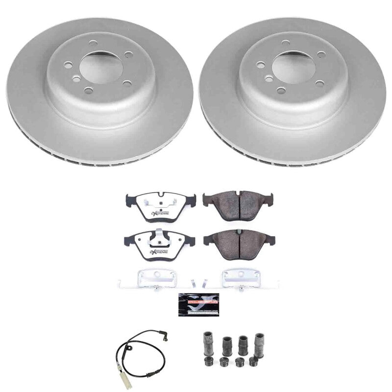 Power Stop 08-10 BMW 535i Front Z26 Coated Brake Kit