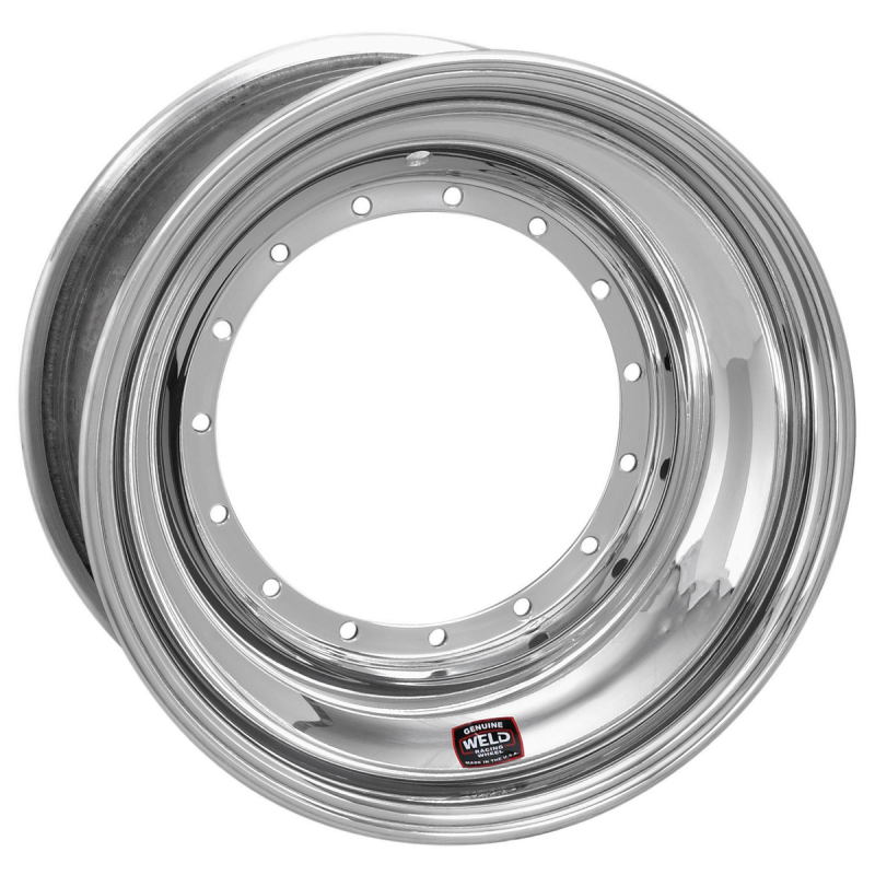 Weld Sprint Direct Mount 15x8 / 5x9.75 / 4 BS - Black Shell - Non-BL - Black Cover Wheel