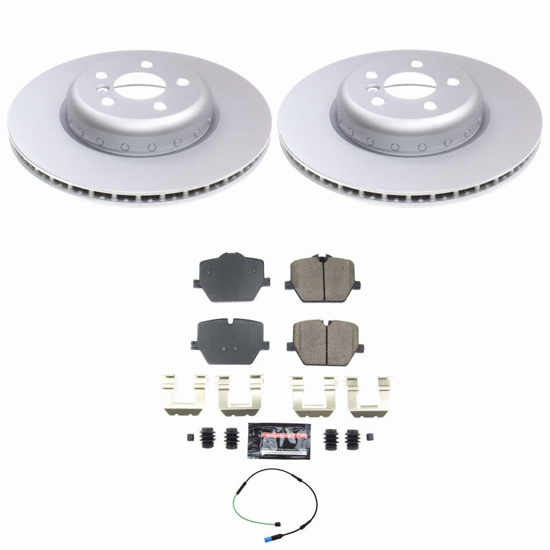 Power Stop 21-24 BMW 330e Rear Z23 Coated Brake Kit