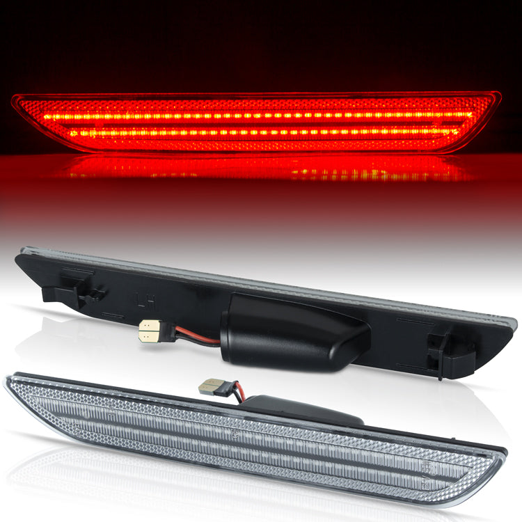 2015-2023 Mustang S550 Clear LED Side Marker (زوج)