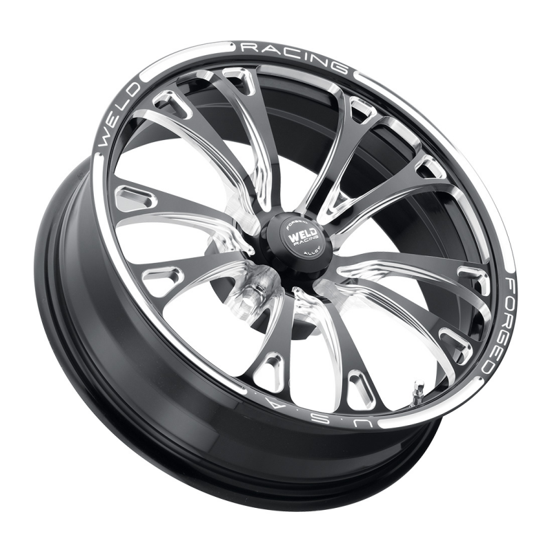 Weld V-Series Frontrunner 20x5 / 5x4.5 / 2.7 BS / 3.07 HB - Gloss Black Milled - Non-BL Wheel