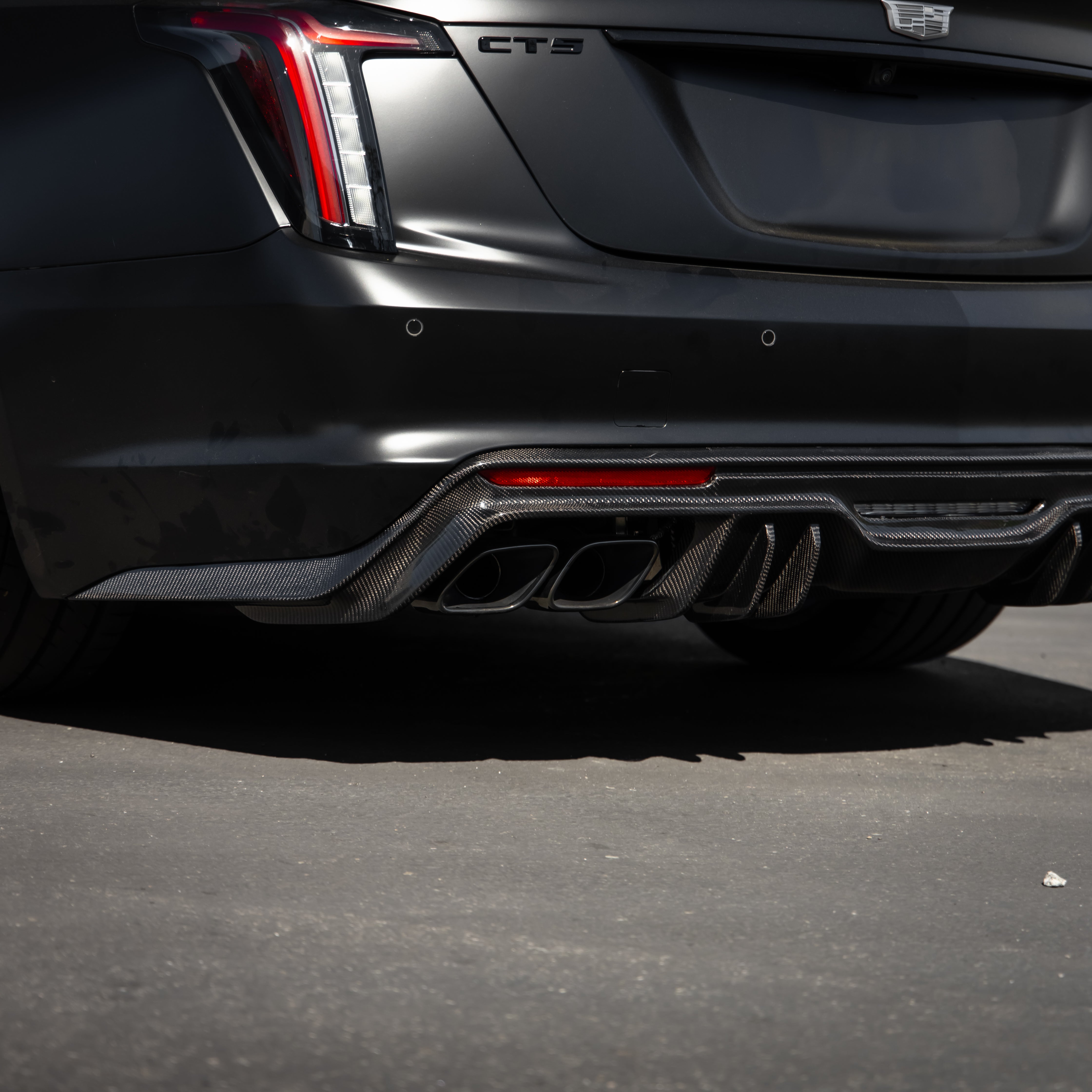 2022-2025 Cadillac CT5-V Blackwing Type-ST Carbon Fiber Rear Diffuser