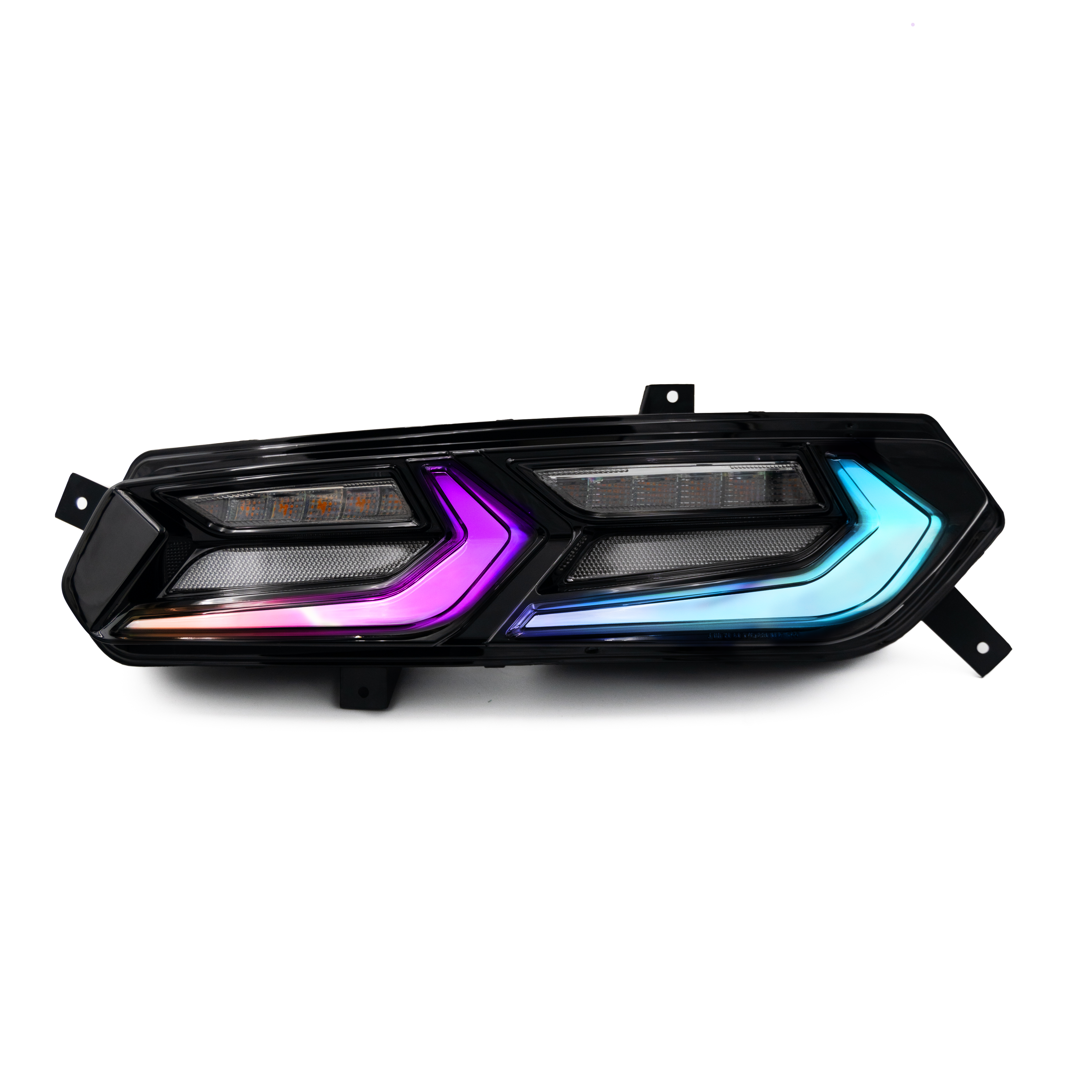 2014-2019 Chevy Corvette C7 Umbra RGB LED Tail Lights (Clear Lens)