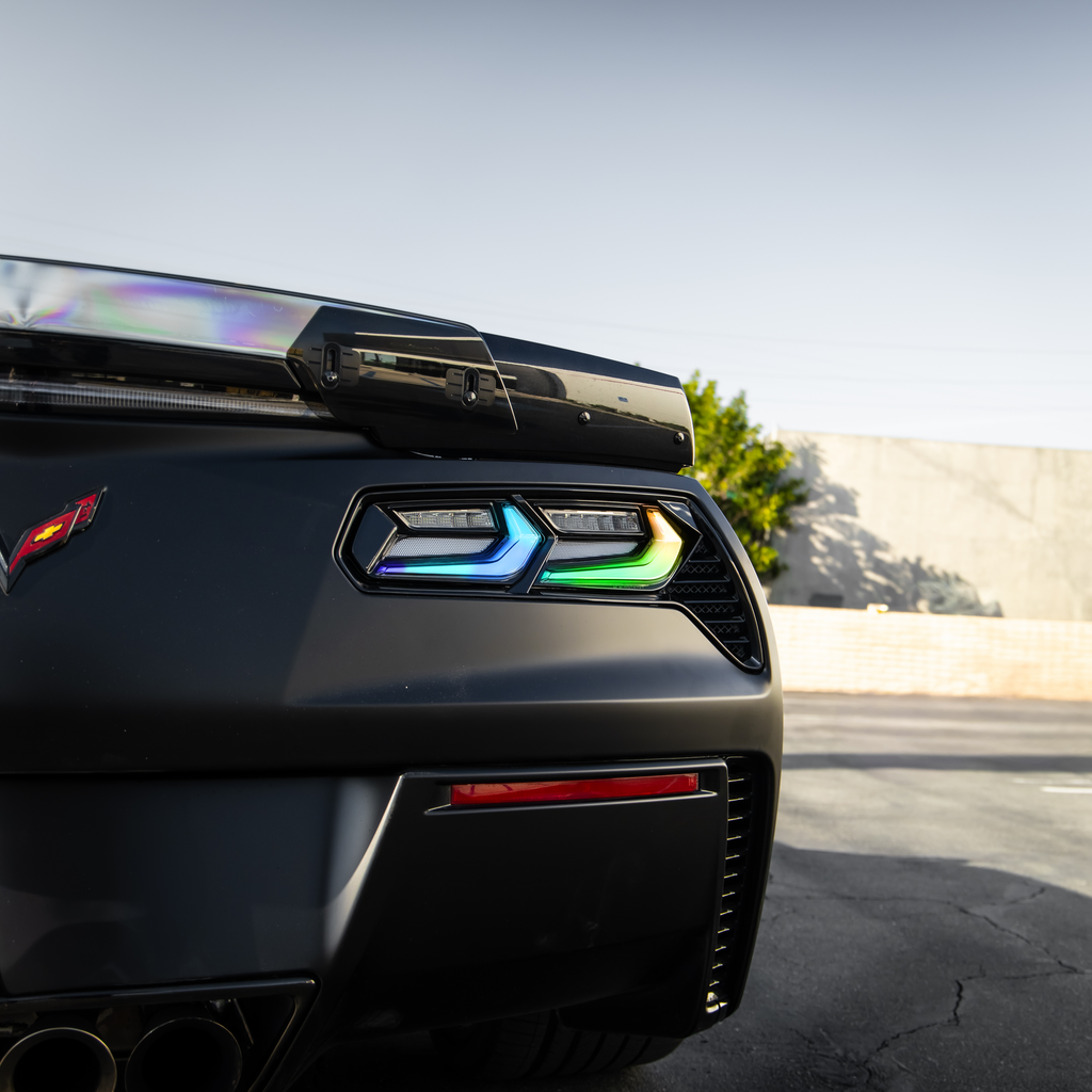 C7 Rear Sequential Corvette C7 LED Tail Lights - Sequential - LED | Auto Addict USA