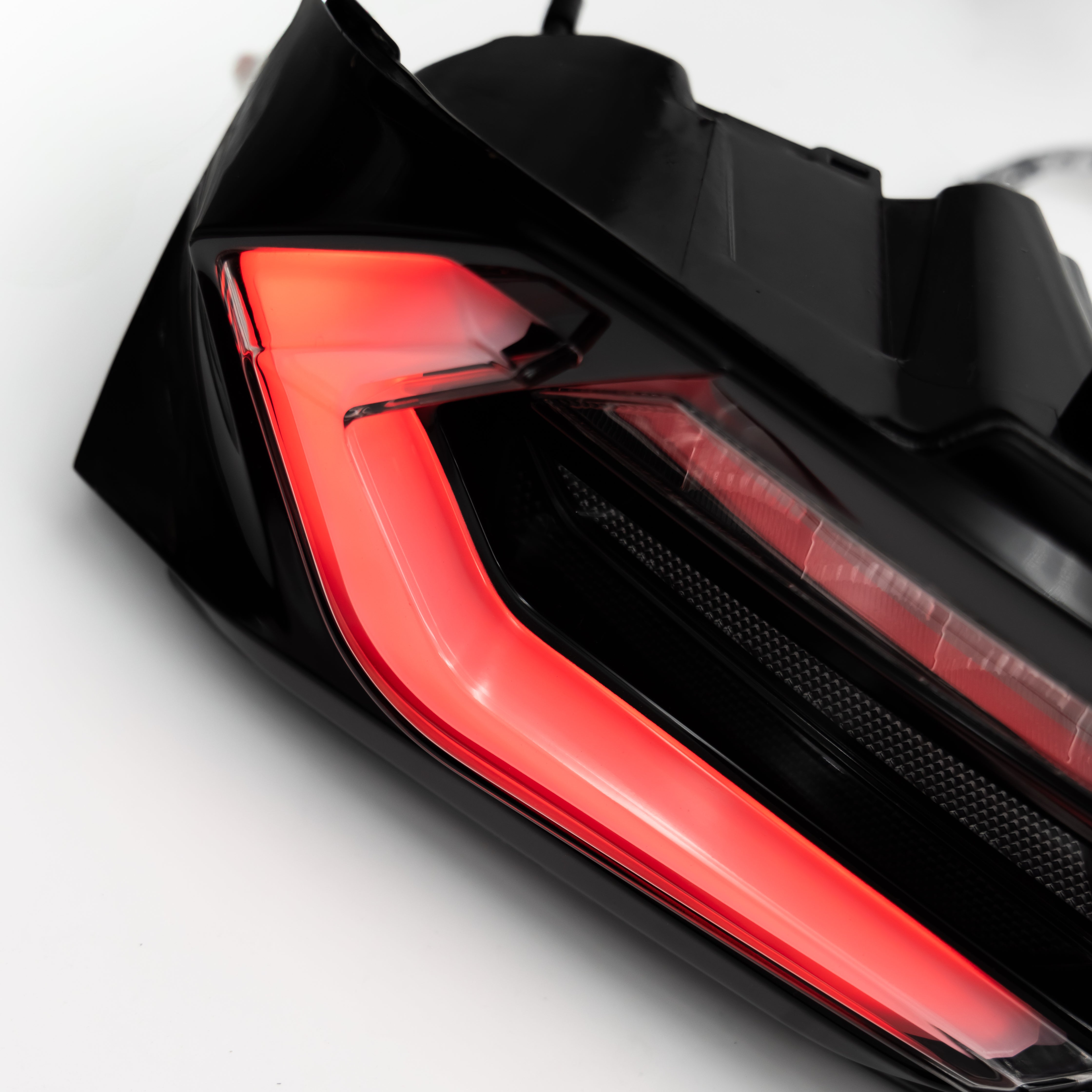 2019-2025 CHEVY CAMARO UMBRA LED TAILLIGHTS GLOSS BLACK/SMOKE LENS