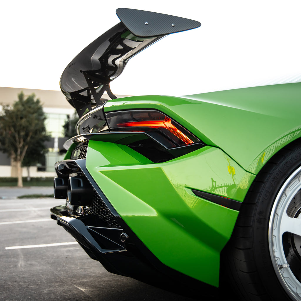 Hurican Rear End 2014-2024 Lamborghini Huracan Tecnica Rear Bumper Conversion Kit