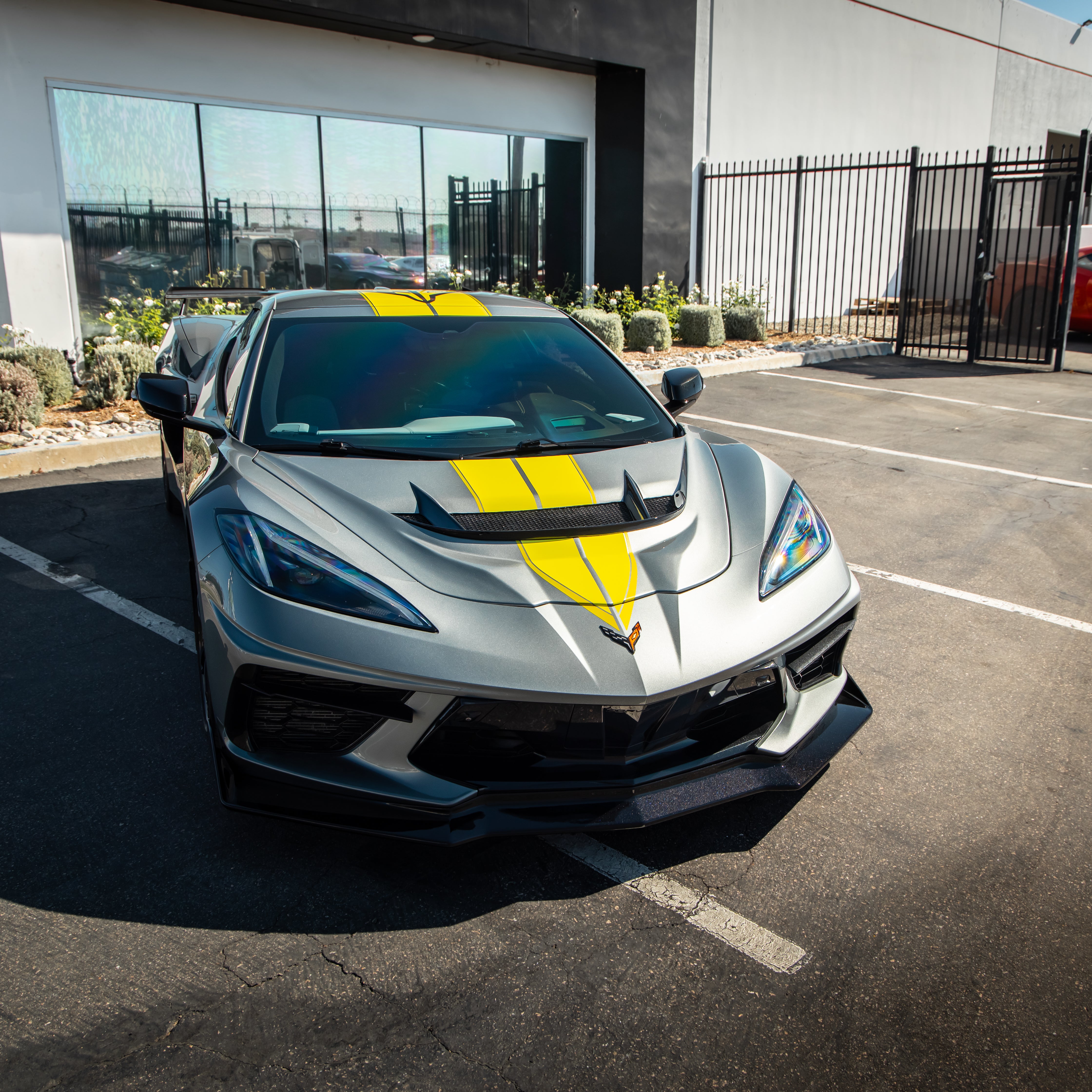 2020-2025 Corvette C8 Type-ZR1 Double Sided Carbon Fiber 2pc Hood For Stingray/Z06/E-Ray