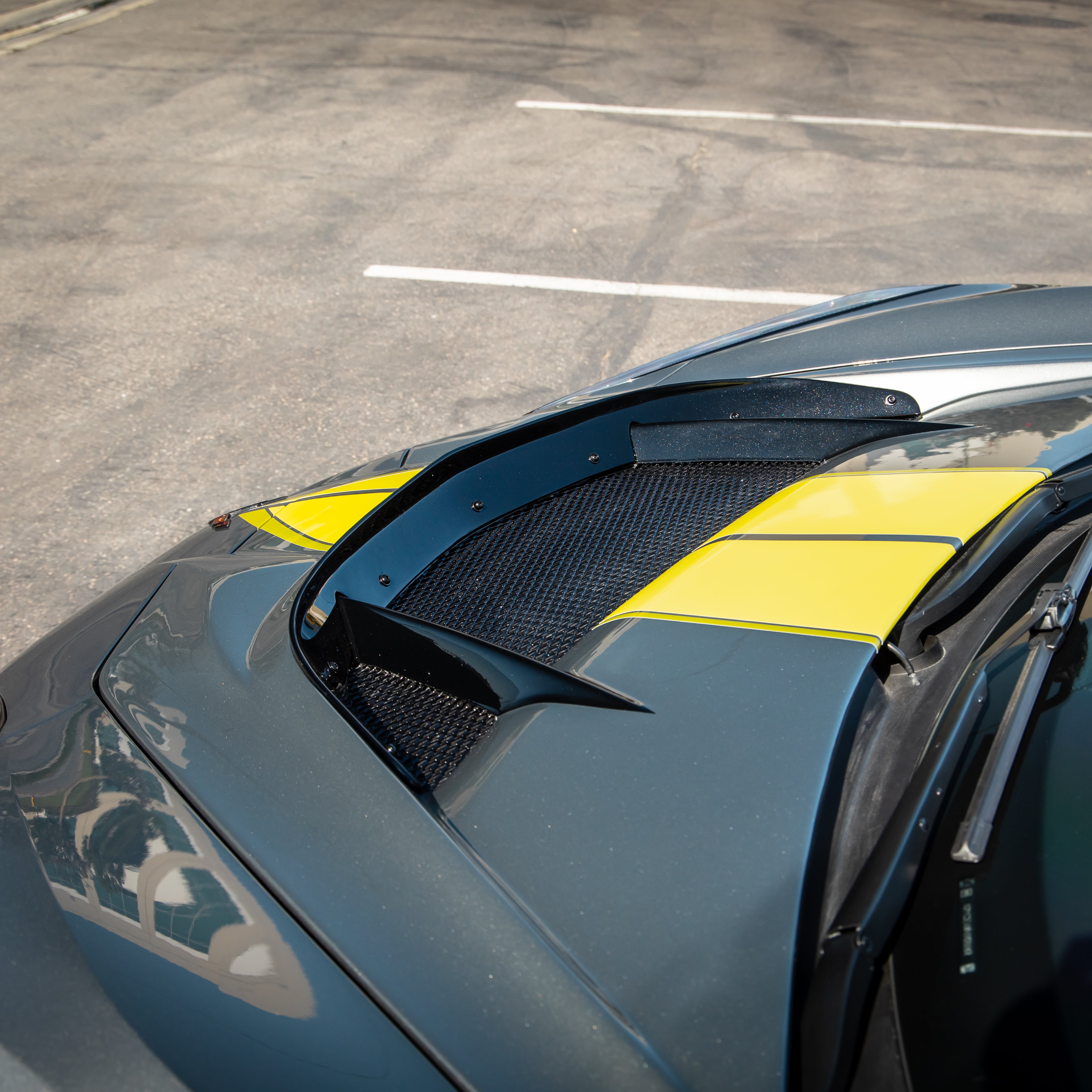 2020-2025 Corvette C8 Type-ZR1 Double Sided Carbon Fiber 2pc Hood For Stingray/Z06/E-Ray