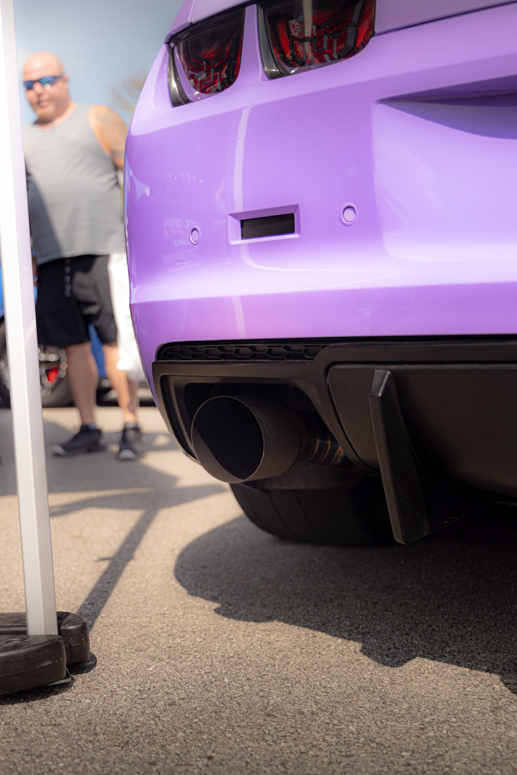 Evo 4 Rear Diffuser 2010-2013 Chevy Camaro Evo Style Shark Fins Rear Diffuser Quad/Single