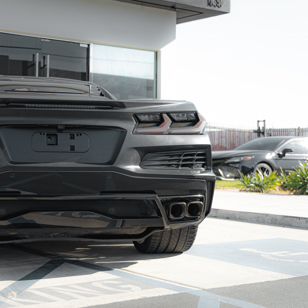 Z06 Rear 2020-2024 Corvette C8 Stingray Z06 Track Package Conversion Rear Bumpe