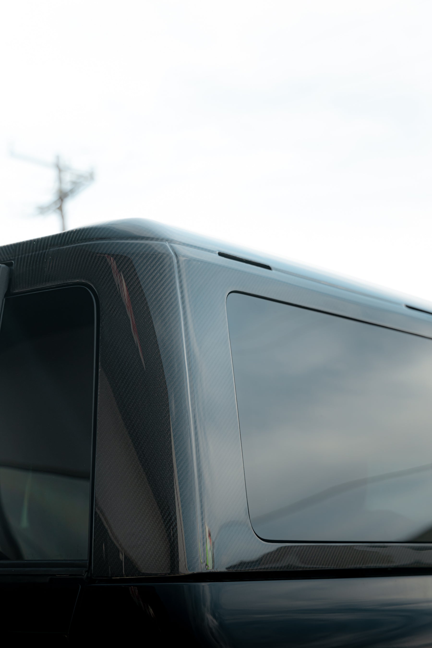 2021-2024 Ford Bronco 4-Door Gloss Carbon Fiber Hardtop