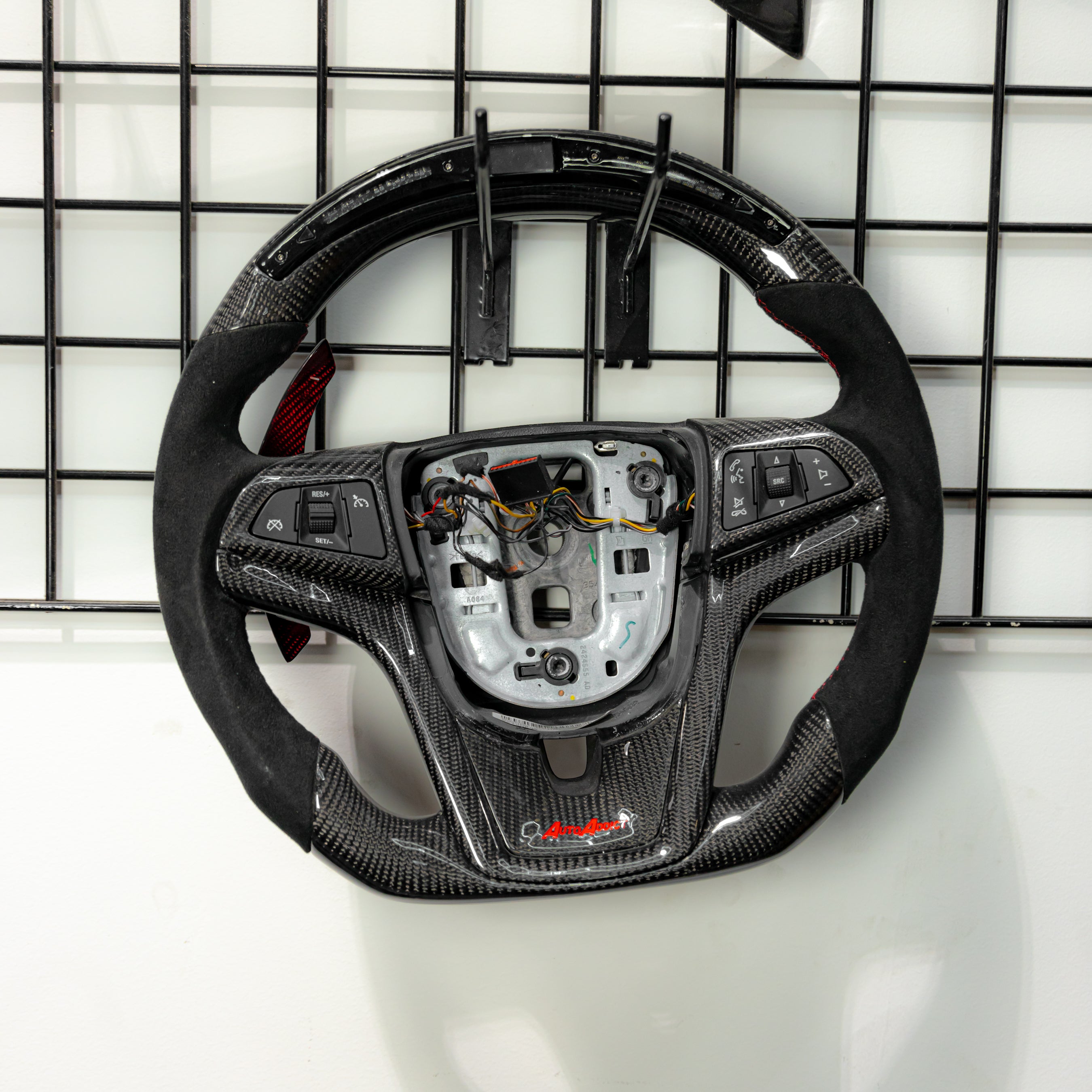 OPEN BOX 2012-2015 Chevy Camaro Carbon Fiber Steering Wheel (LED DISPLAY)