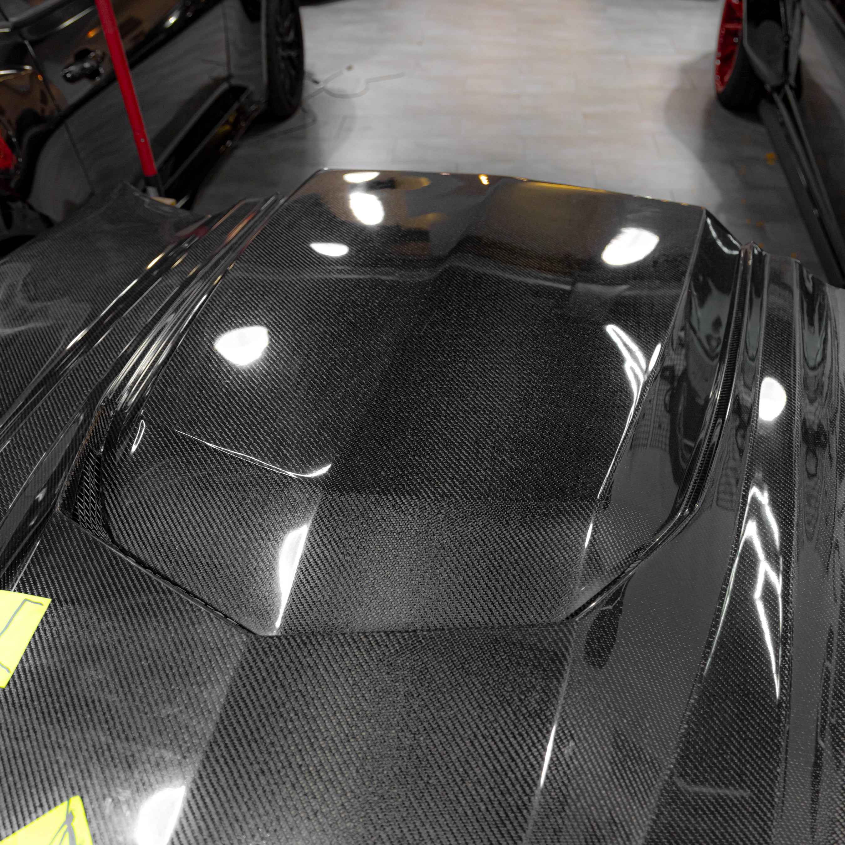 OPEN BOX 2016-2024 Camaro ZL1 Type-AZ Double Sided Full Carbon Fiber Hood