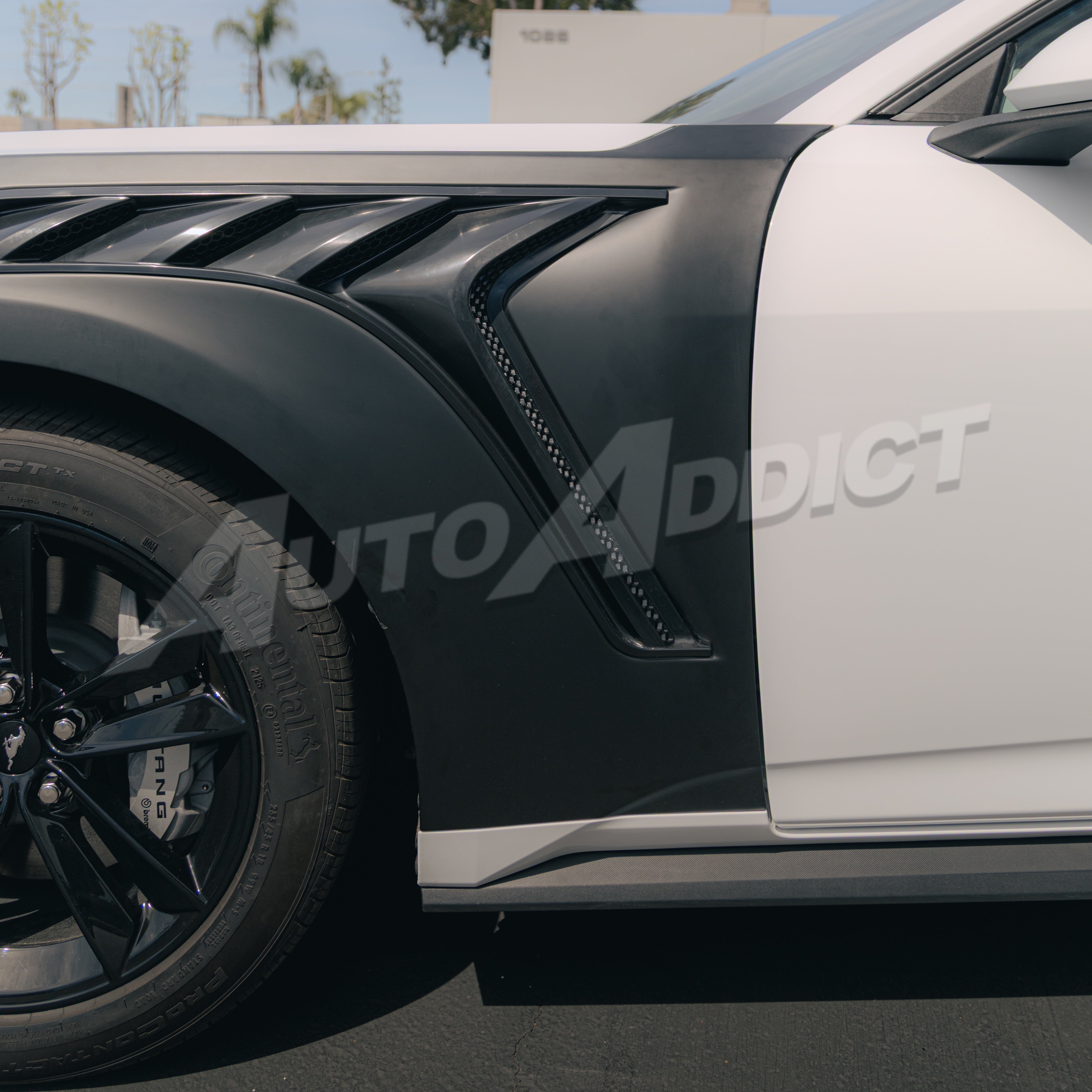 2024–2026 Mustang S650 EcoBoost / GT Type-GTD Aluminum Fenders w/ Functional Vent (Pair)