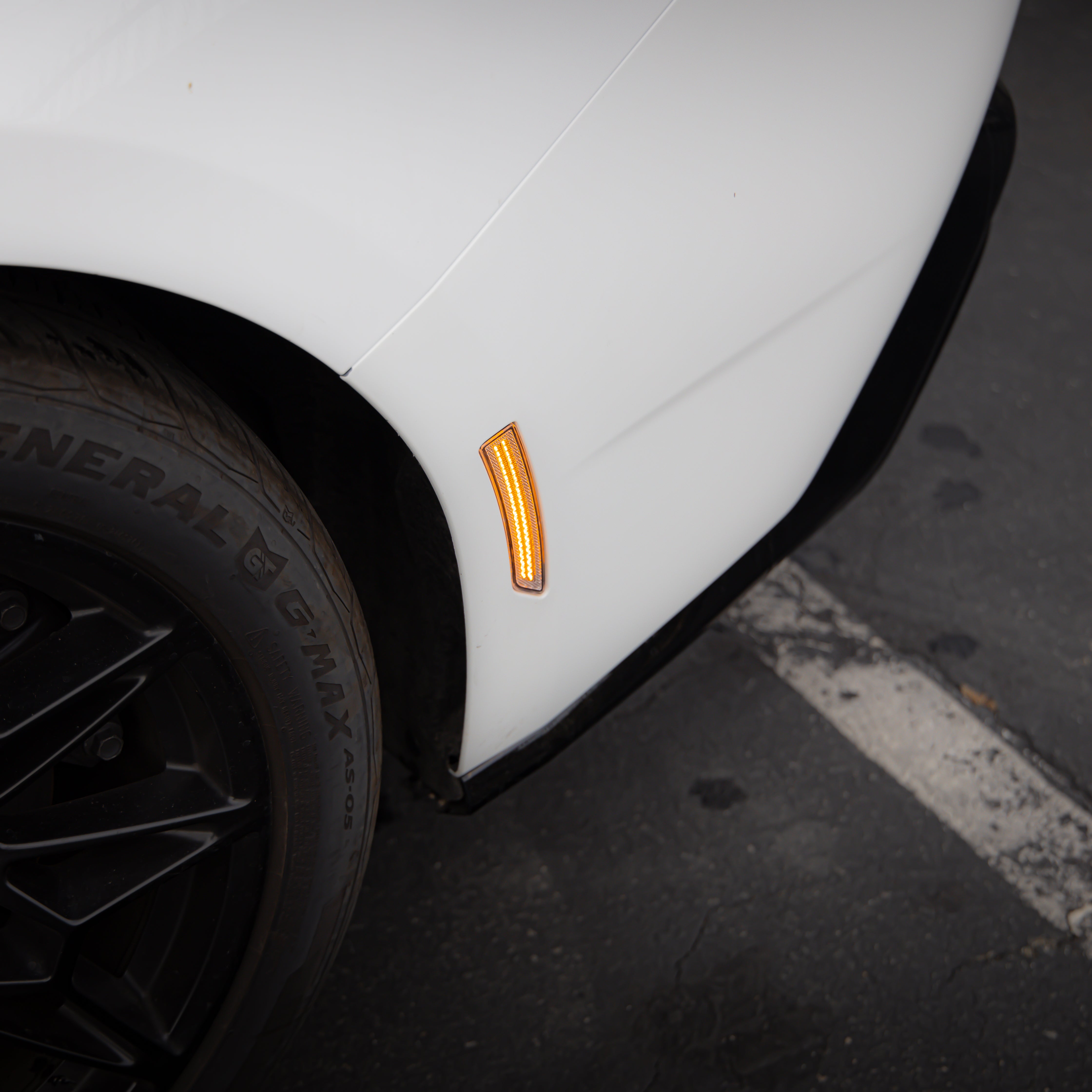 2024 + Ford Mustang S650 Clear LED Side Markers (SET)(CLEAR)