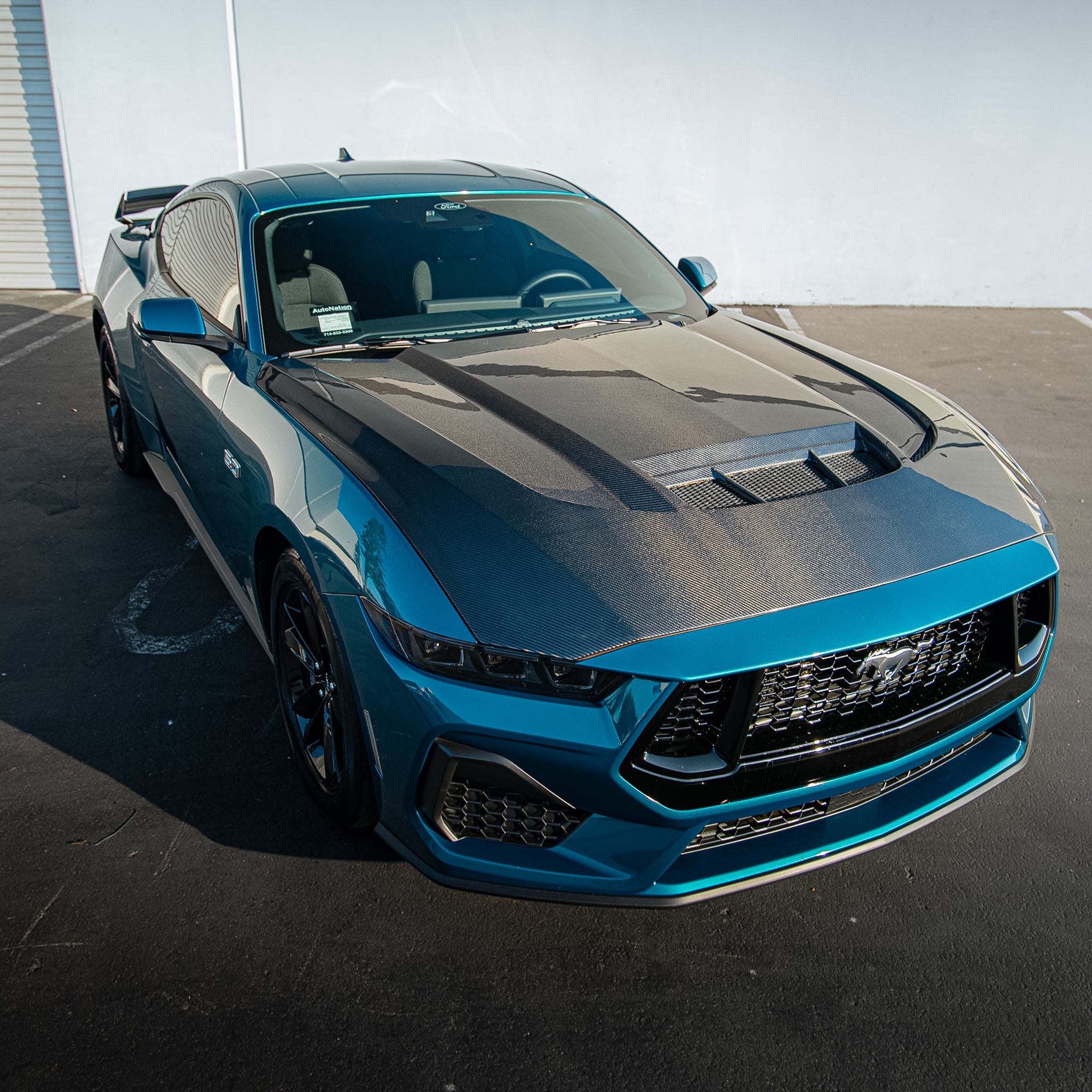 2024-2026 Mustang S650 Type-LM Carbon Fiber Double Sided Hood