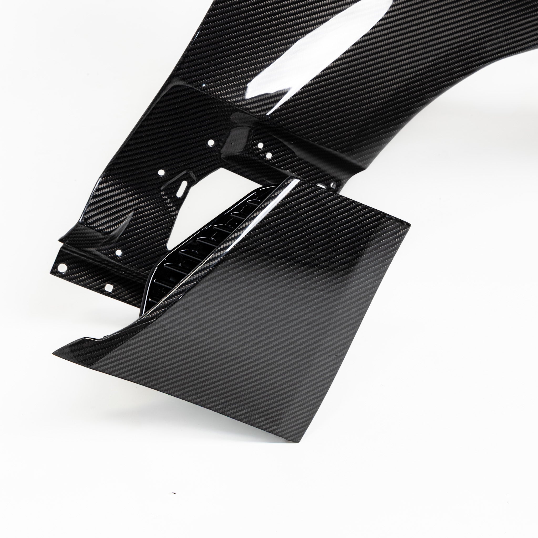 2020-2026 Cadillac CT5/V-Blackwing Type-OE 4pc Fenders Pre-Preg Double Sided Carbon Fiber